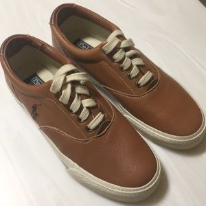 Polo by Ralph Lauren leather Vaughn sneakers